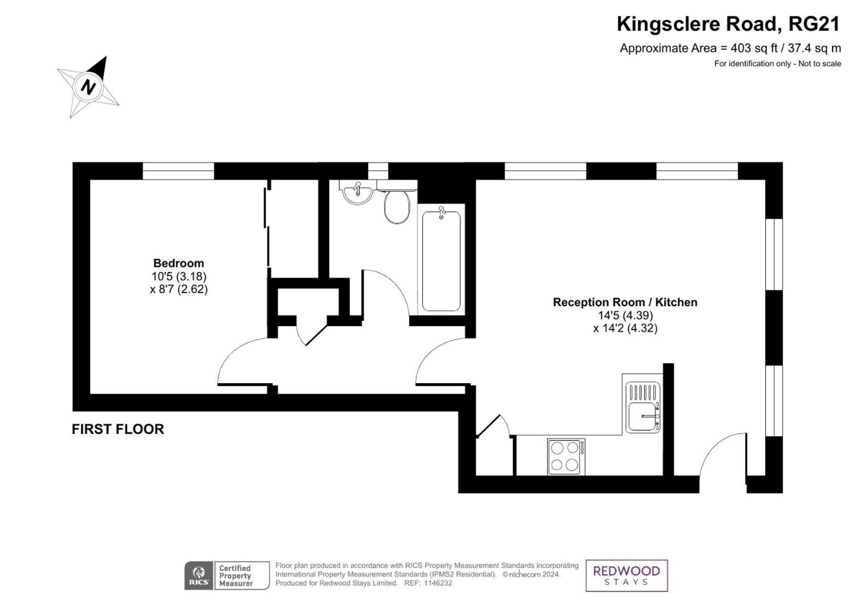 Modern Serviced Apartments For Contractors & Families With Free Parking, Wifi & Netflix By Redwood Stays Basingstoke Zewnętrze zdjęcie